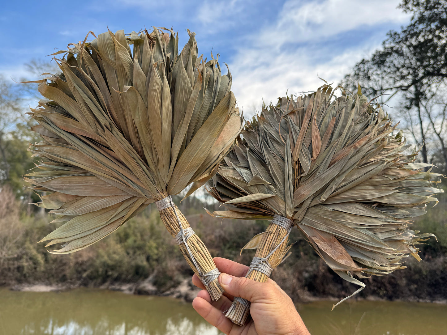 Colombian Waira/ Chacapa - Shamanic Leaf Rattle