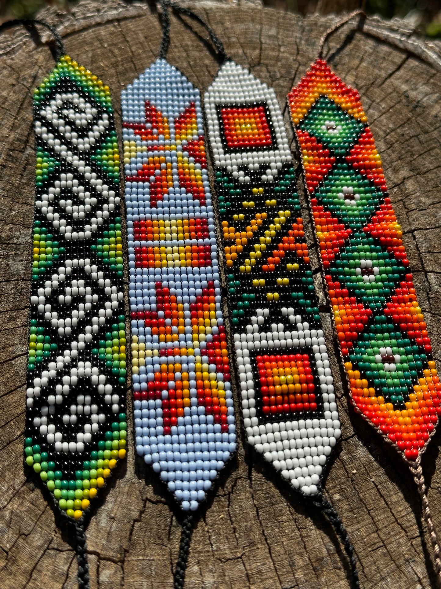 Pulseras Ceremoniales Colombianas de 1"