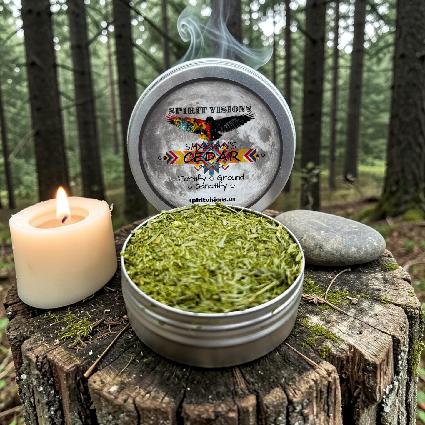 Shaman's Cedar Powder - Ceremonial incense
