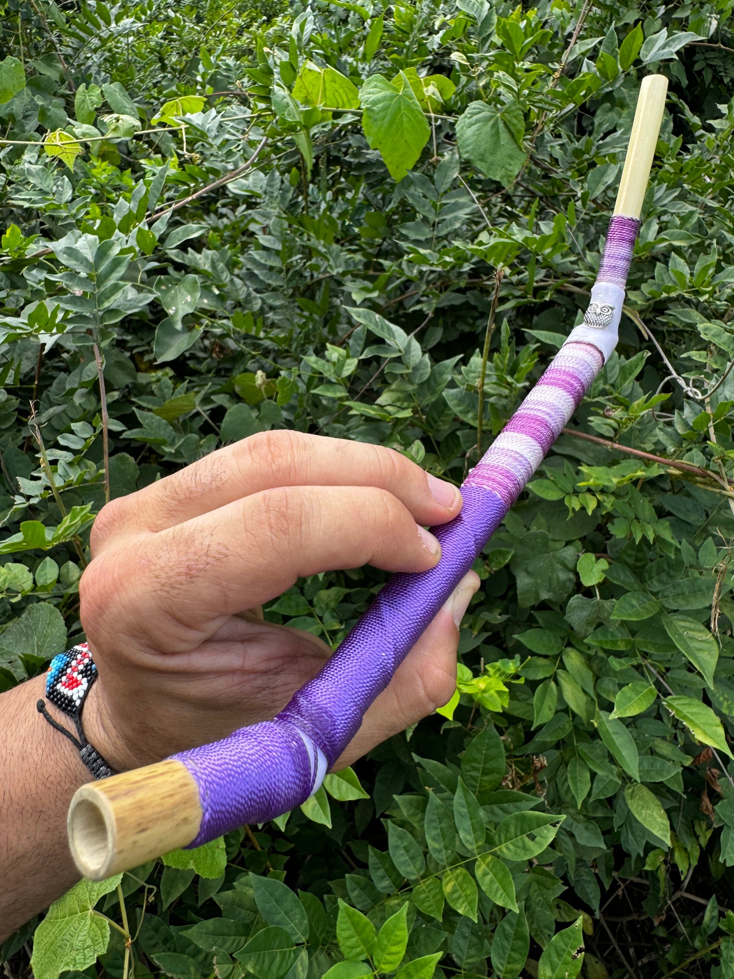 Colombian Tepi Big bamboo hapé applicator