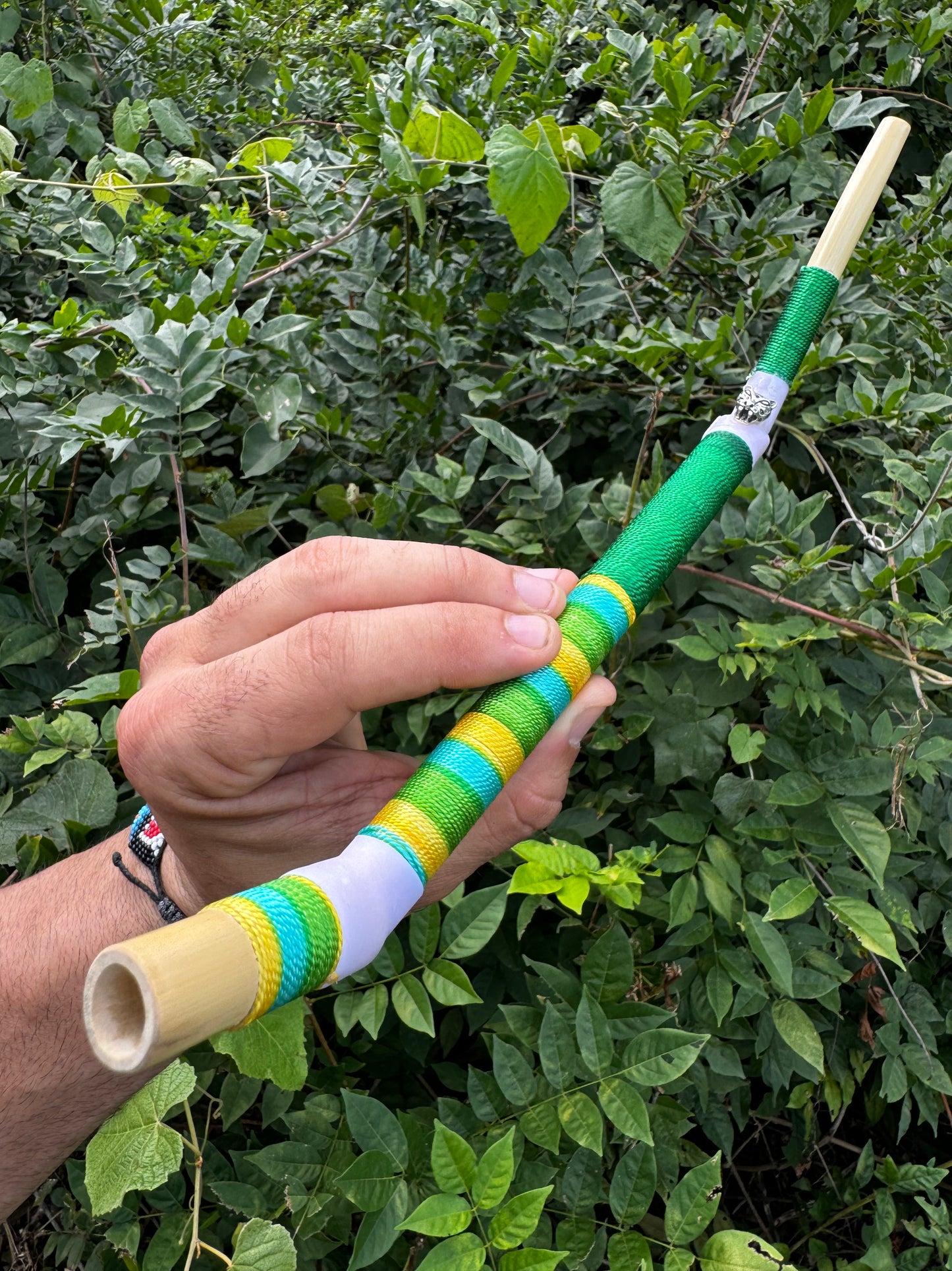 Colombian Tepi Big bamboo hapé applicator