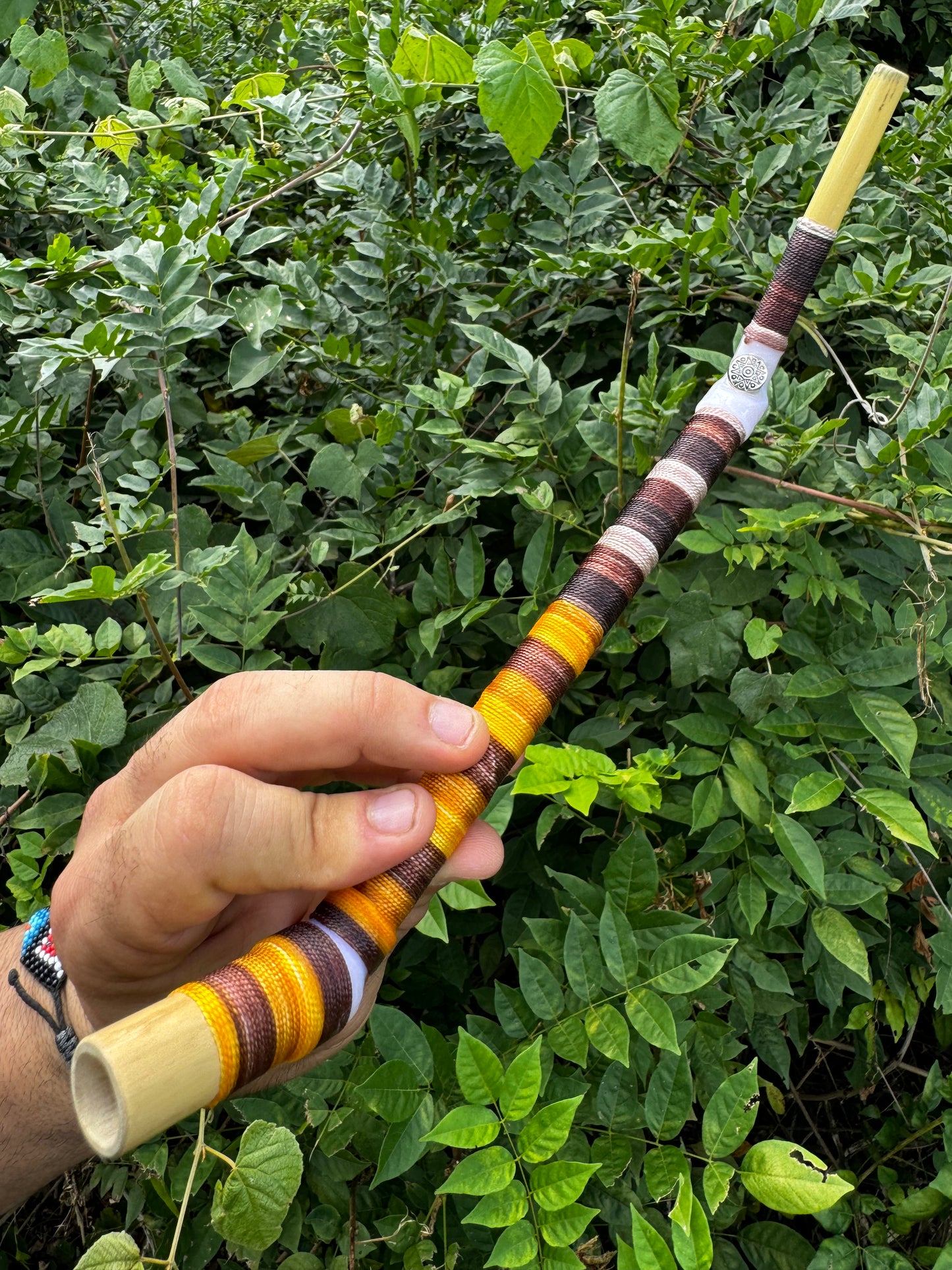 Colombian Tepi Big bamboo hapé applicator