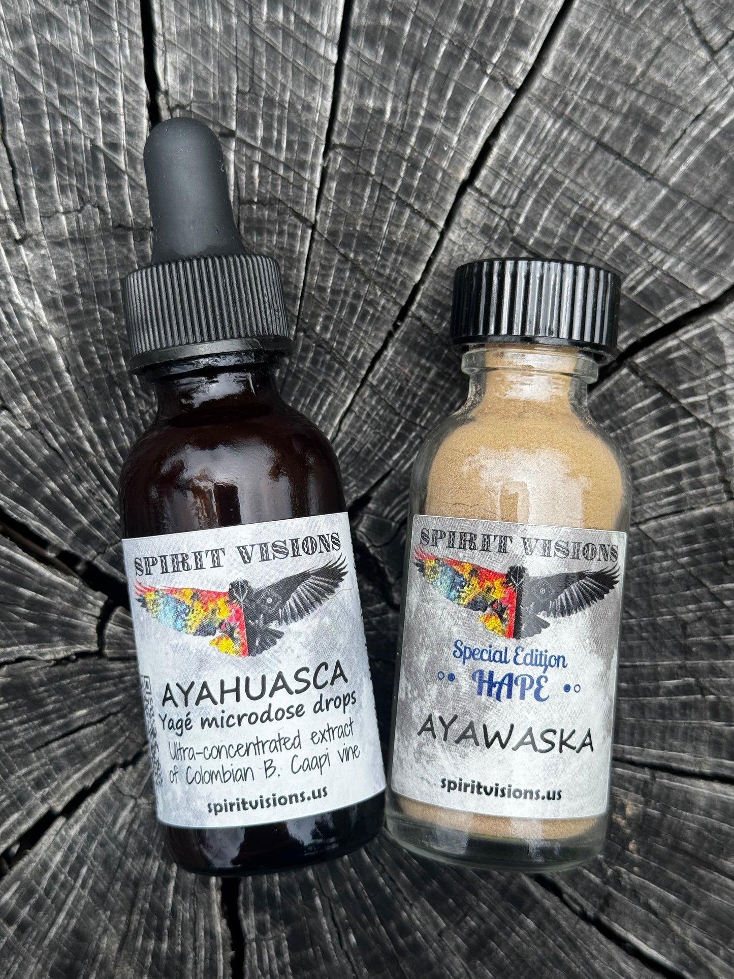 Ayawaska Bundle: Hapé & Microdose Drops