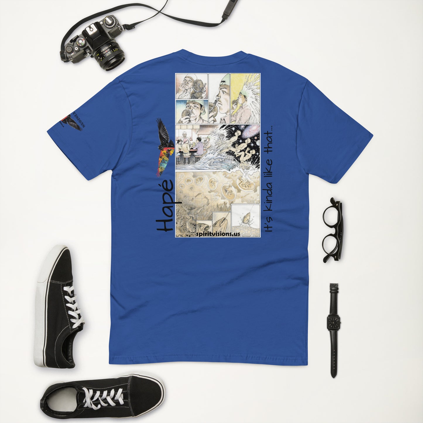 Camiseta entallada para hombre: Tira cómica