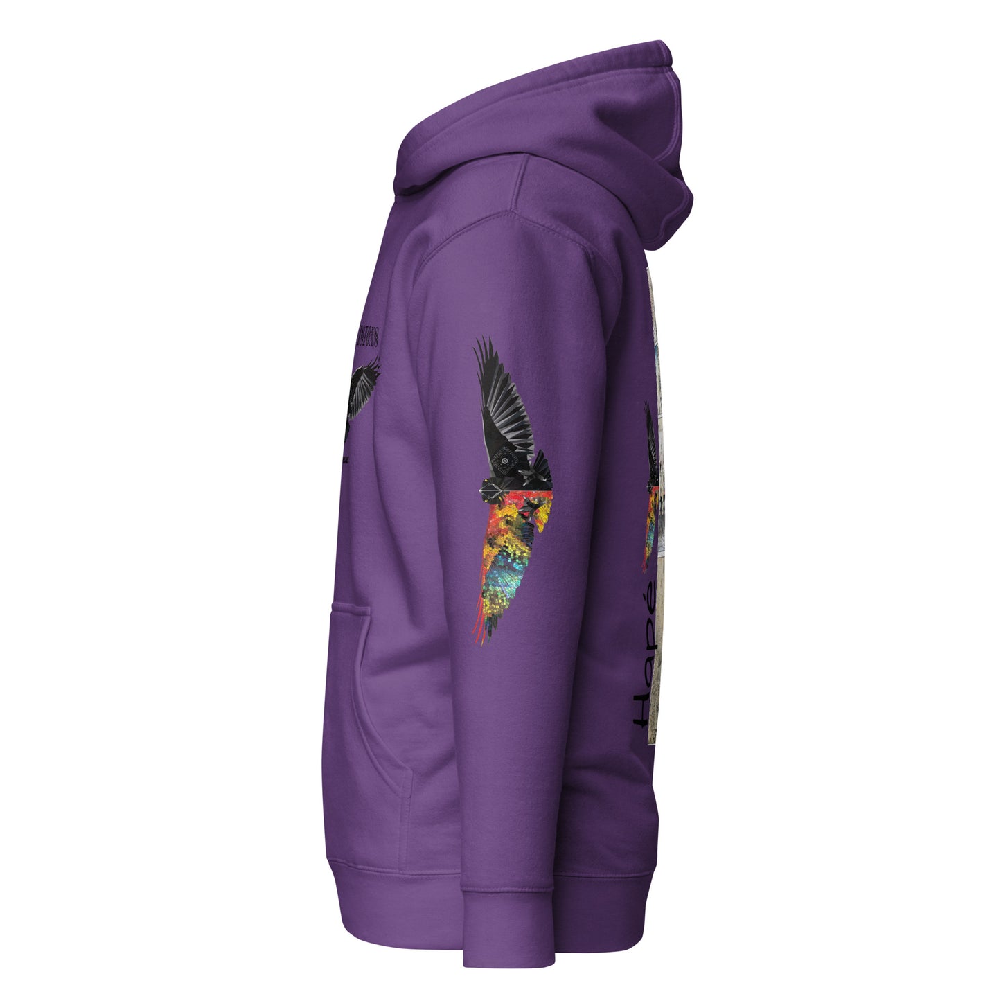 Sudadera con capucha unisex: tira cómica
