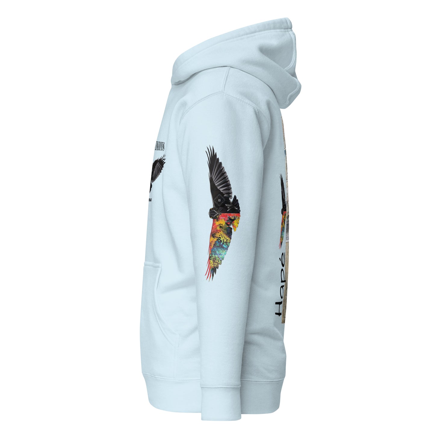 Sudadera con capucha unisex: tira cómica
