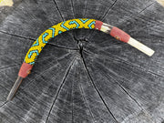 XL Shapibo Beaded Peruvian Tepi hapé applicator