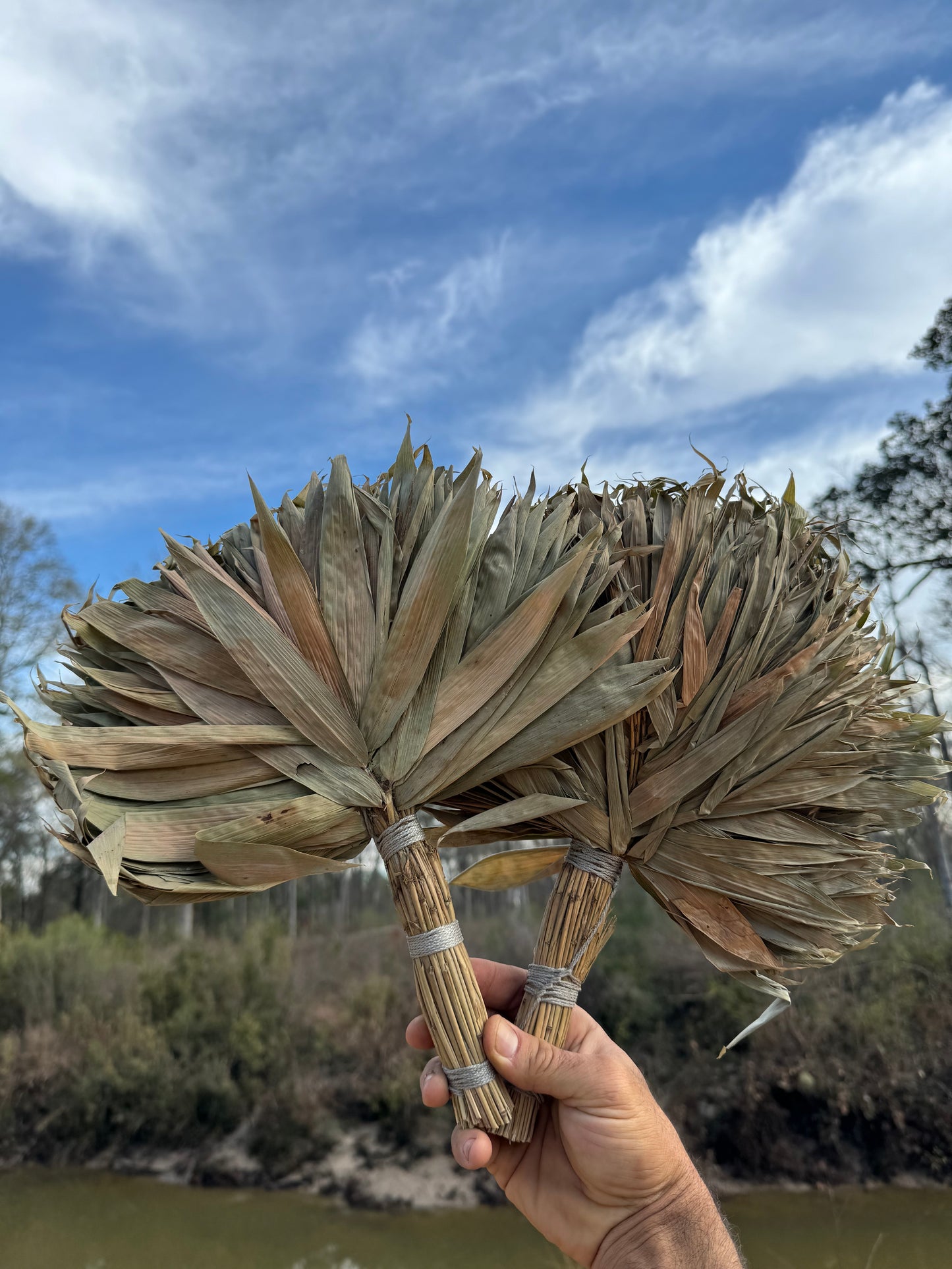 Colombian Waira/ Chacapa - Shamanic Leaf Rattle
