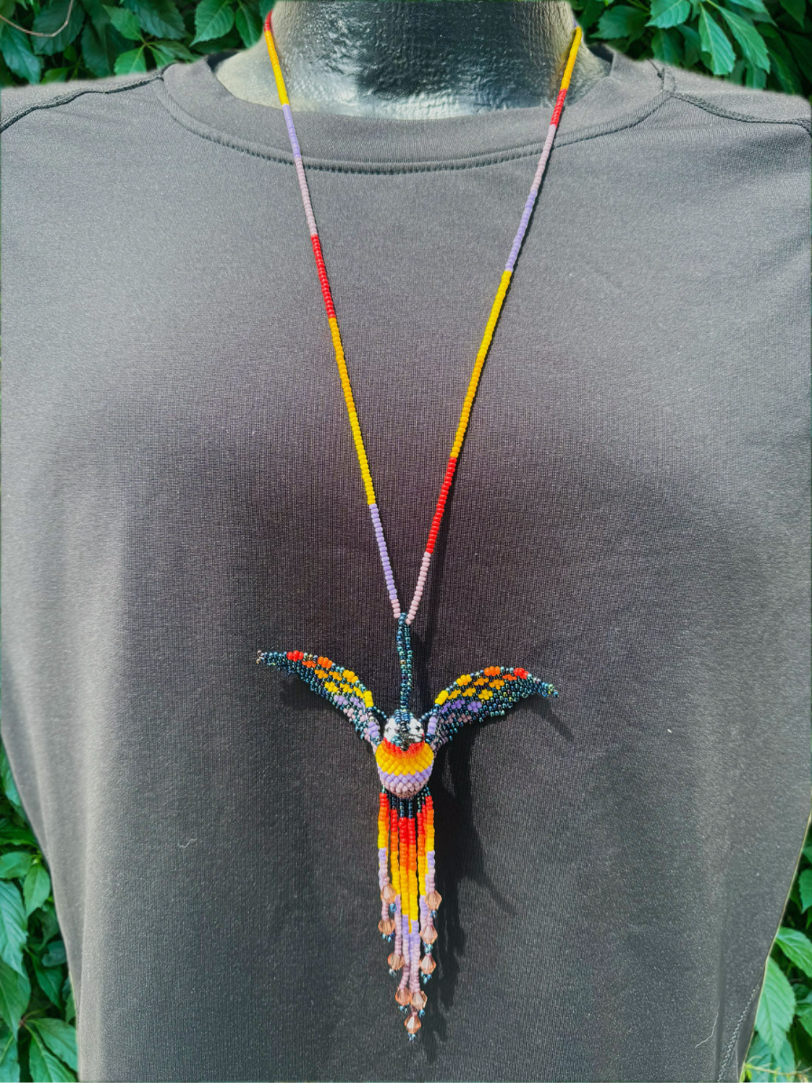 Hummingbirds Beaded Necklaces