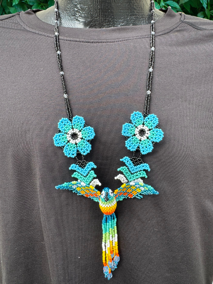 Hummingbirds Beaded Necklaces