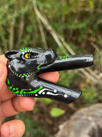 Astral Obsidian Oracle Panther - Psychedelic UV Reactive