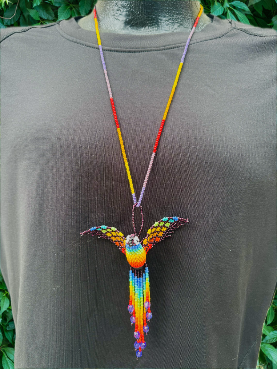 Hummingbirds Beaded Necklaces