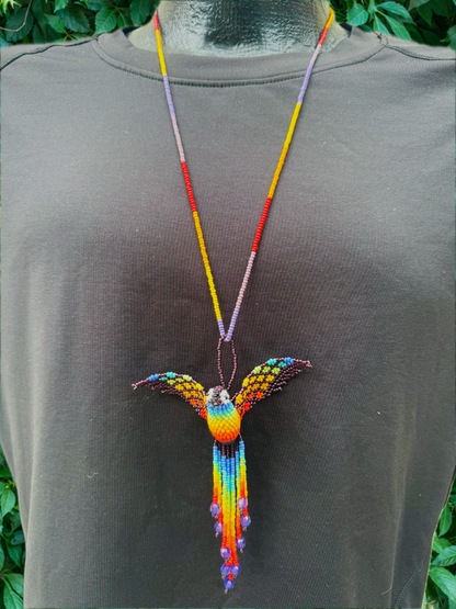 Hummingbirds Beaded Necklaces