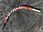 XL Shapibo Beaded Peruvian Tepi hapé applicator