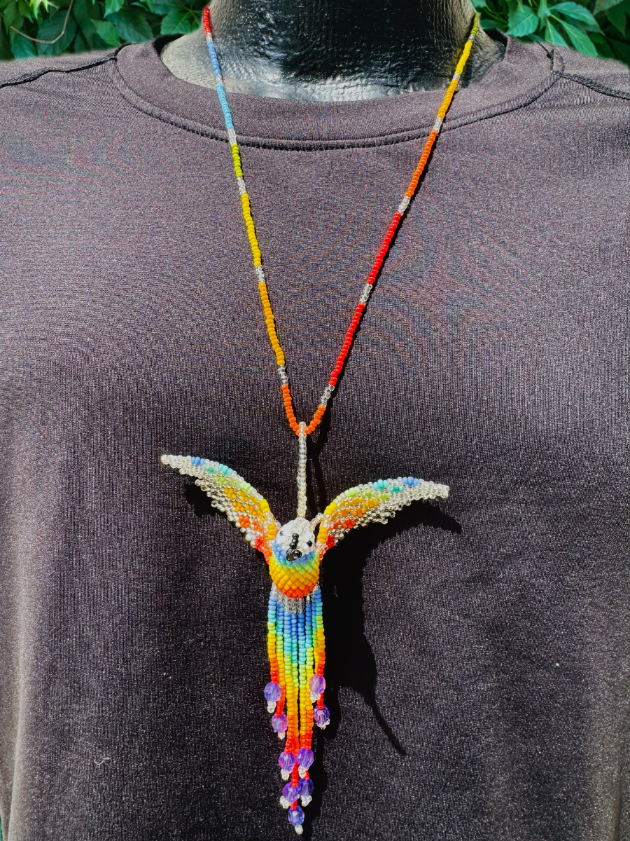 Hummingbirds Beaded Necklaces