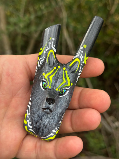 Astral Guardian of the Matrix Kuripe - Psychedelic UV Reactive
