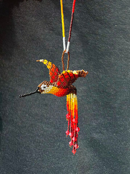 Hummingbirds Beaded Necklaces