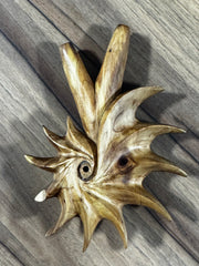 Fibonacci Spiral Kuripe ($50 off DISCOUNTED - Scratch and Dent)