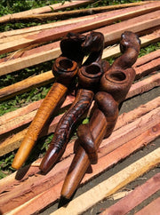 Snake Smoking Pipe