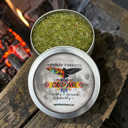 Shaman's Cedar Powder - Ceremonial incense