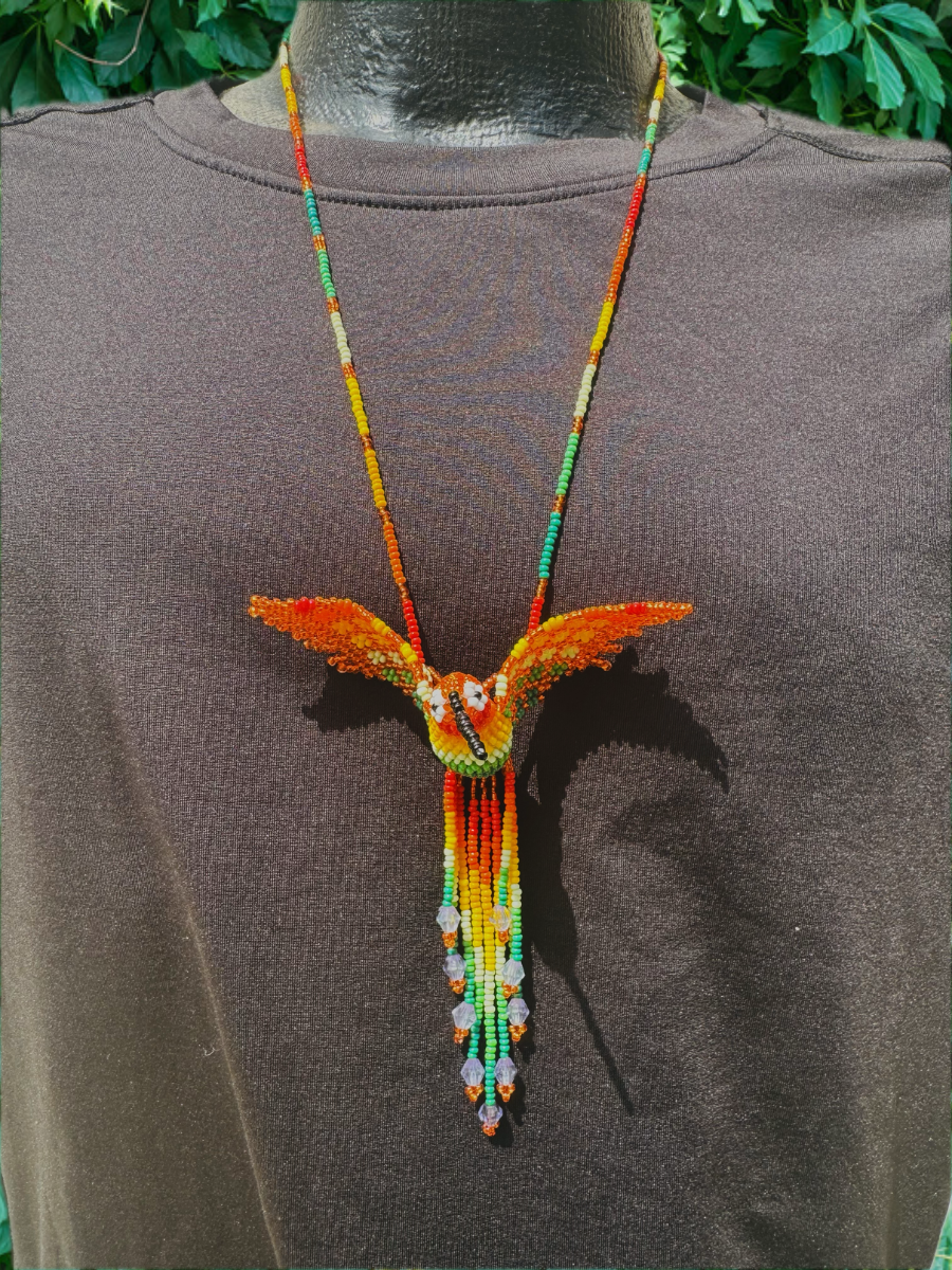 Hummingbirds Beaded Necklaces