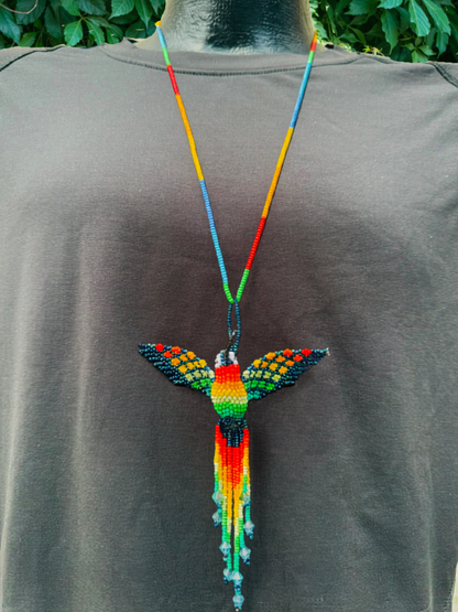 Hummingbirds Beaded Necklaces