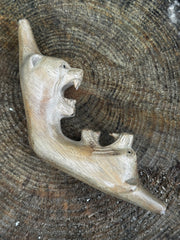 Tepi de cabezas de jaguar