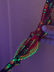 Astral Crimson Skycaller Tepi - Psychedelic UV Reactive