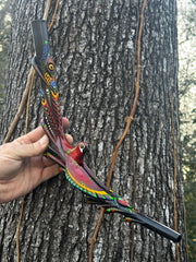 Astral Crimson Skycaller Tepi - Psychedelic UV Reactive