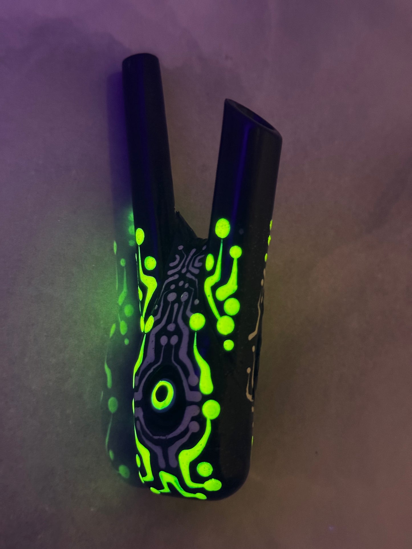 Astral Guardian of the Matrix Kuripe - Psychedelic UV Reactive