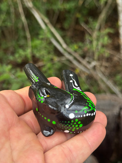 Astral Obsidian Oracle Panther - Psychedelic UV Reactive