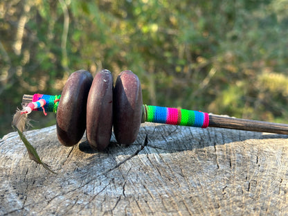 Colombian Entada Seed Shamans Rattle