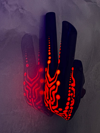 Astral Ember Bear Kuripe - Psychedelic UV Reactive