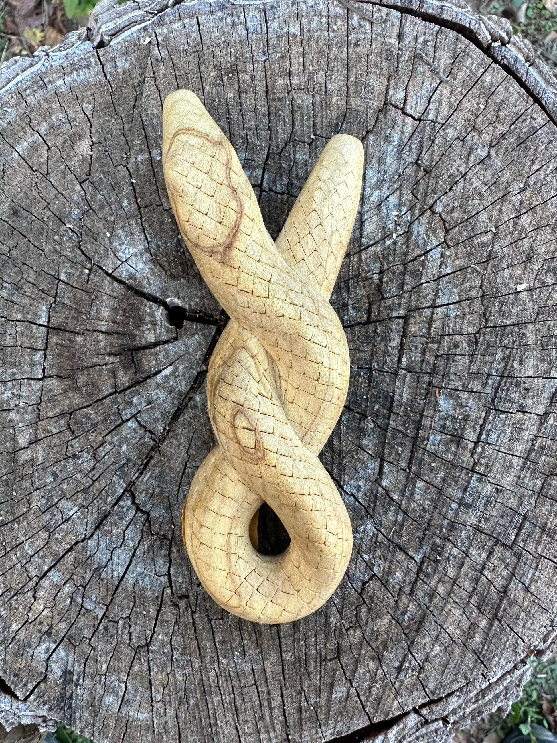 Infiniti Snake Kuripe for Hapé Rituals and Serpent Medicine