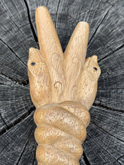 Caduceus Snake Kuripe (Self applicator for hapé)