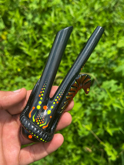 Astral King Cobra Kuripe - Psychedelic UV Reactive