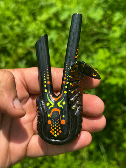 Astral King Cobra Kuripe - Psychedelic UV Reactive