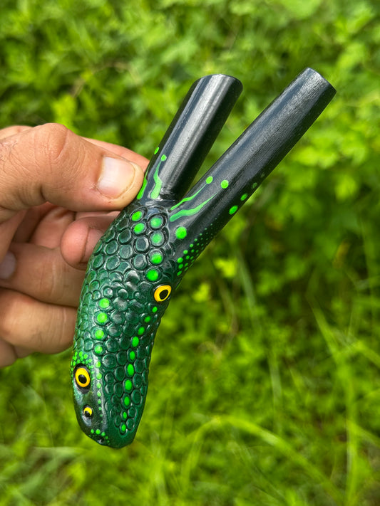 Astral Boa of Wisdom Kuripe - Psychedelic UV Reactive