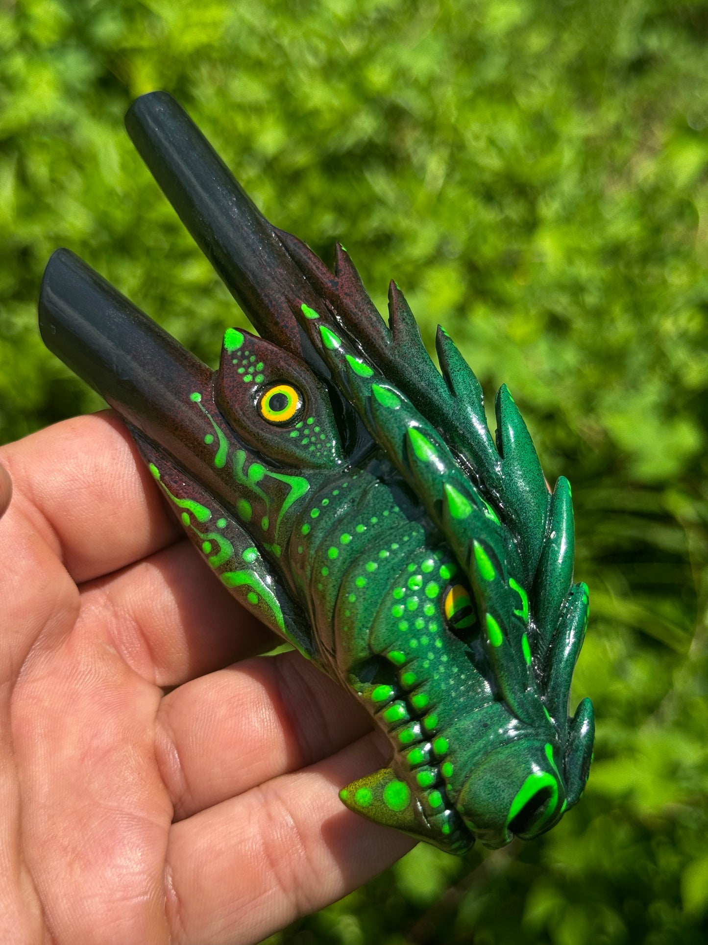 Astral Dragon Yaruná Kuripe - Psychedelic UV Reactive