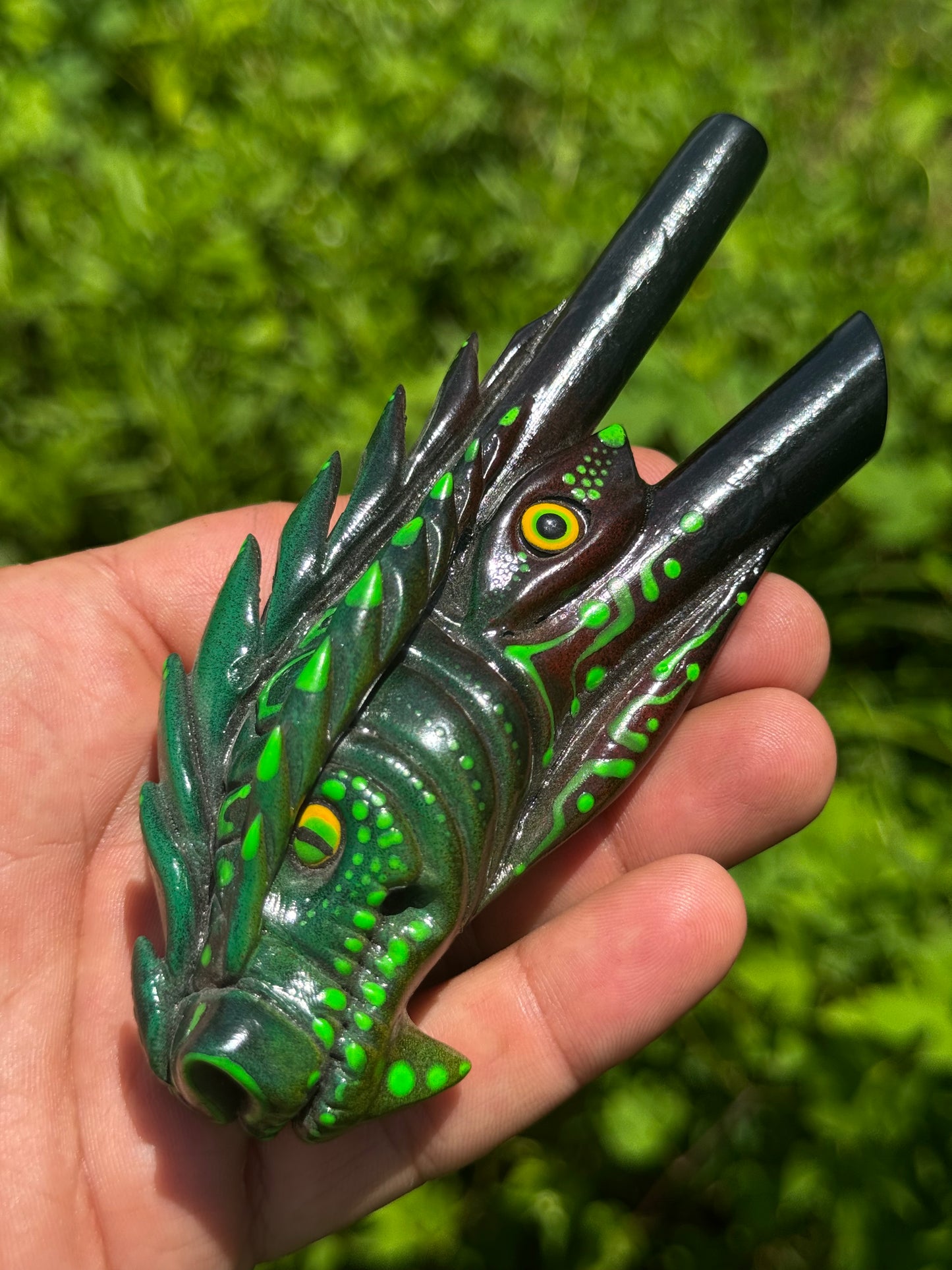 Astral Dragon Yaruná Kuripe - Psychedelic UV Reactive