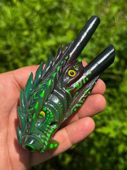 Astral Dragon Yaruná Kuripe - Psychedelic UV Reactive