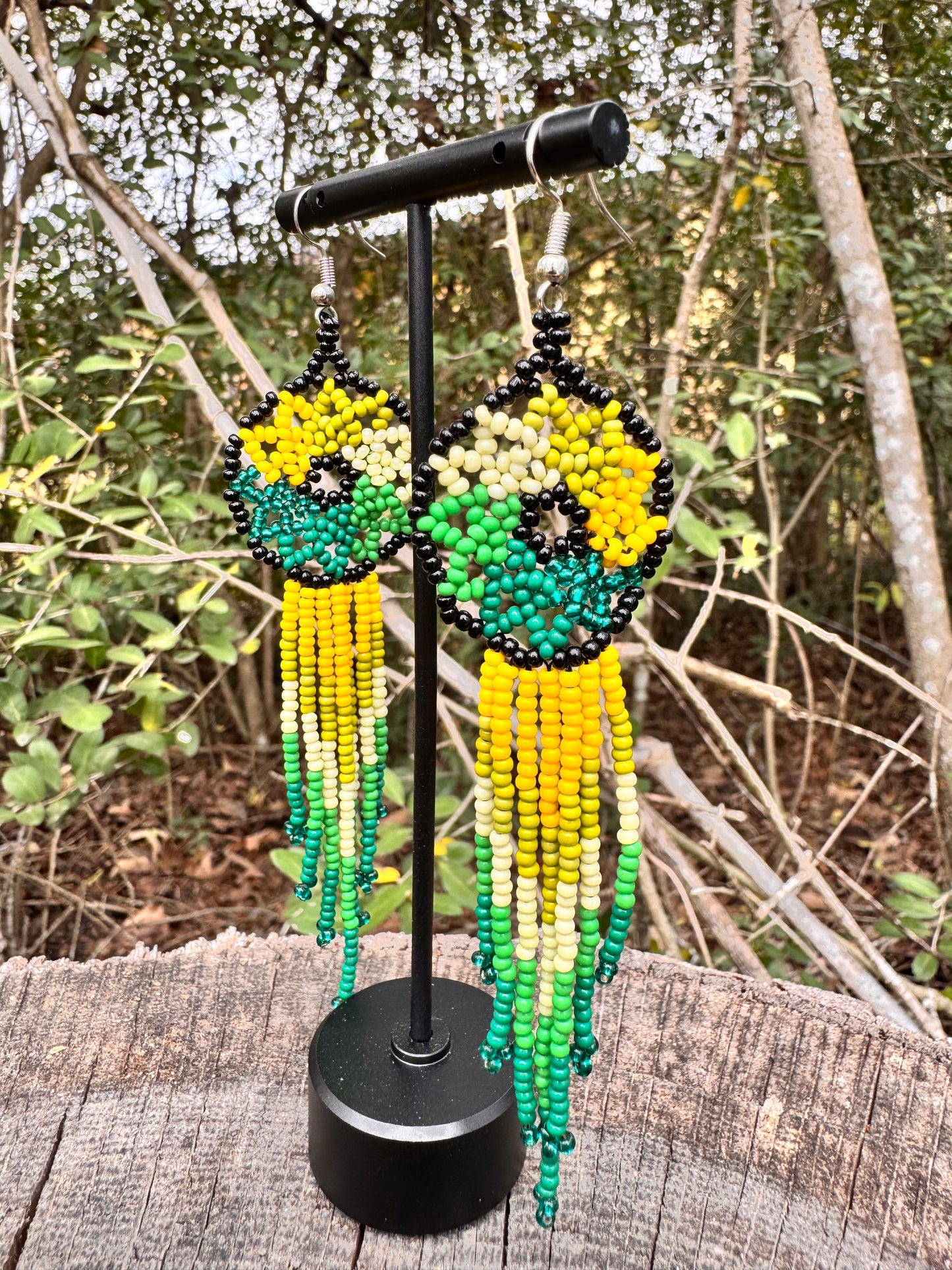 Dreamcatchers Beaded Earrings
