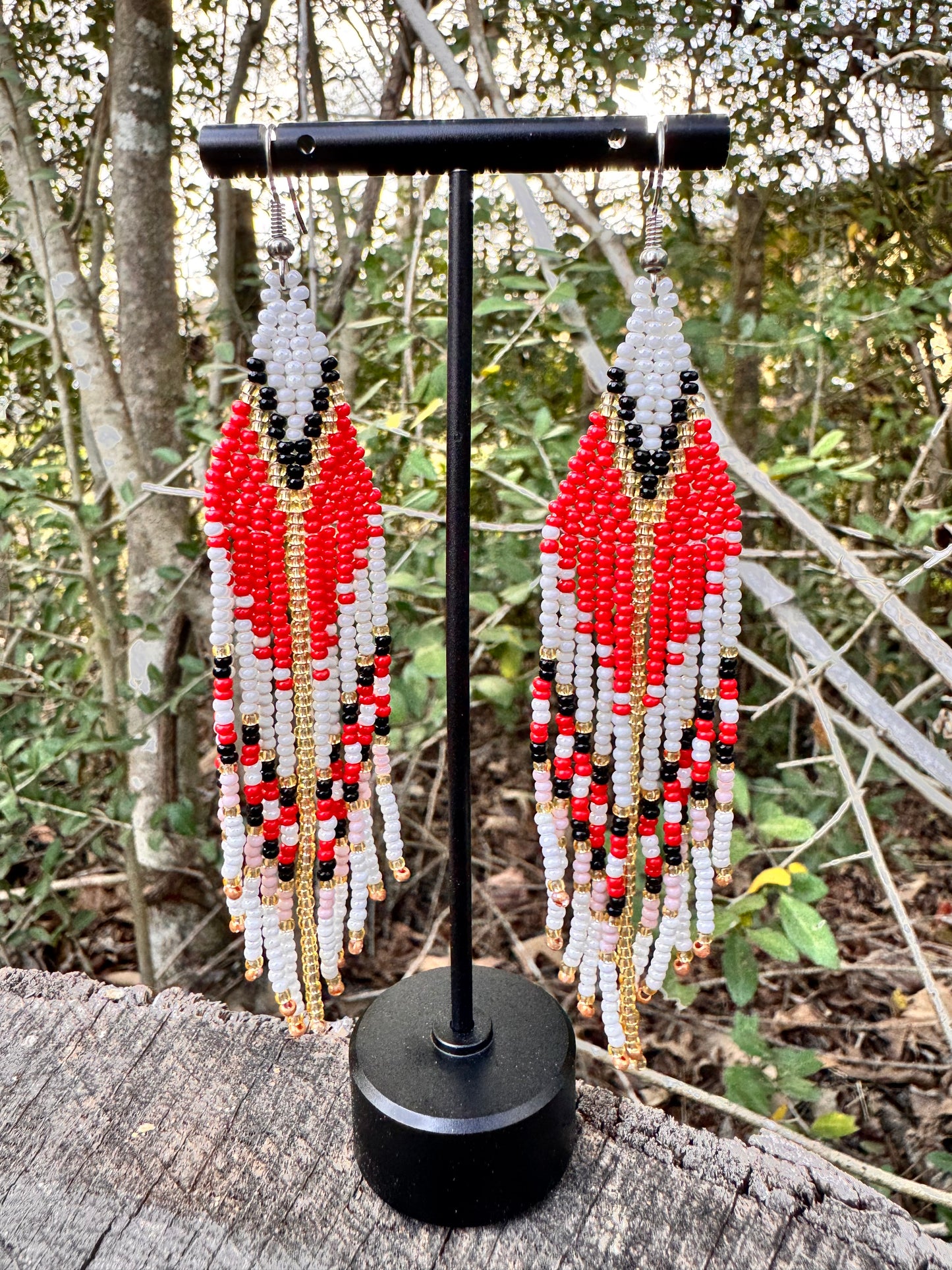 Traditional Beaded Earrings