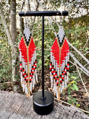 Traditional Beaded Earrings
