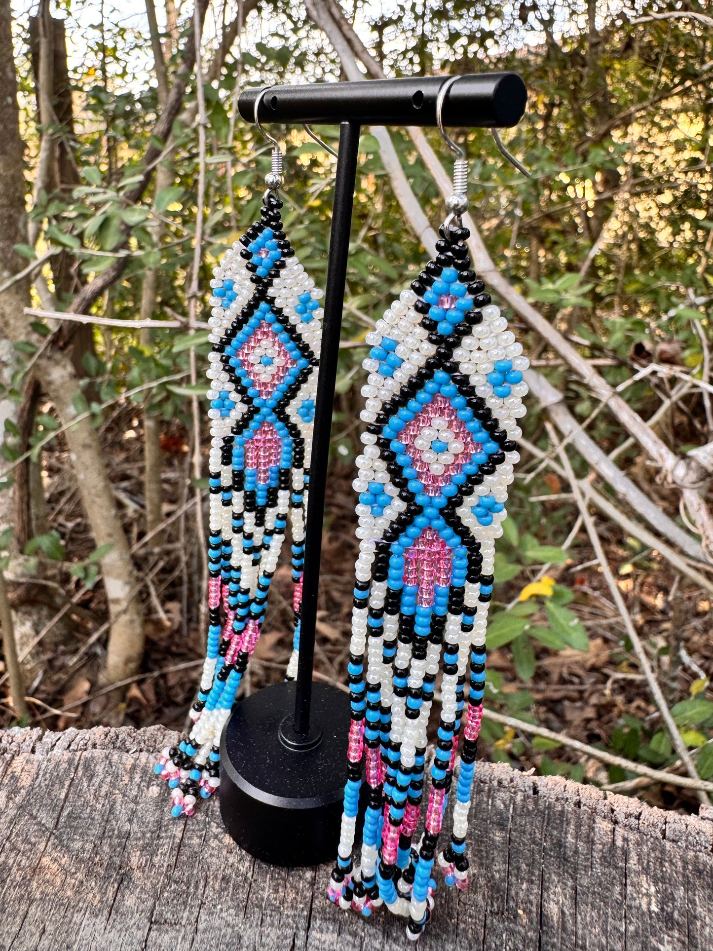 Traditional Beaded Earrings