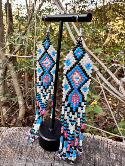 Traditional Beaded Earrings