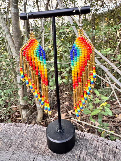 Traditional Beaded Earrings