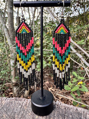 Traditional Beaded Earrings