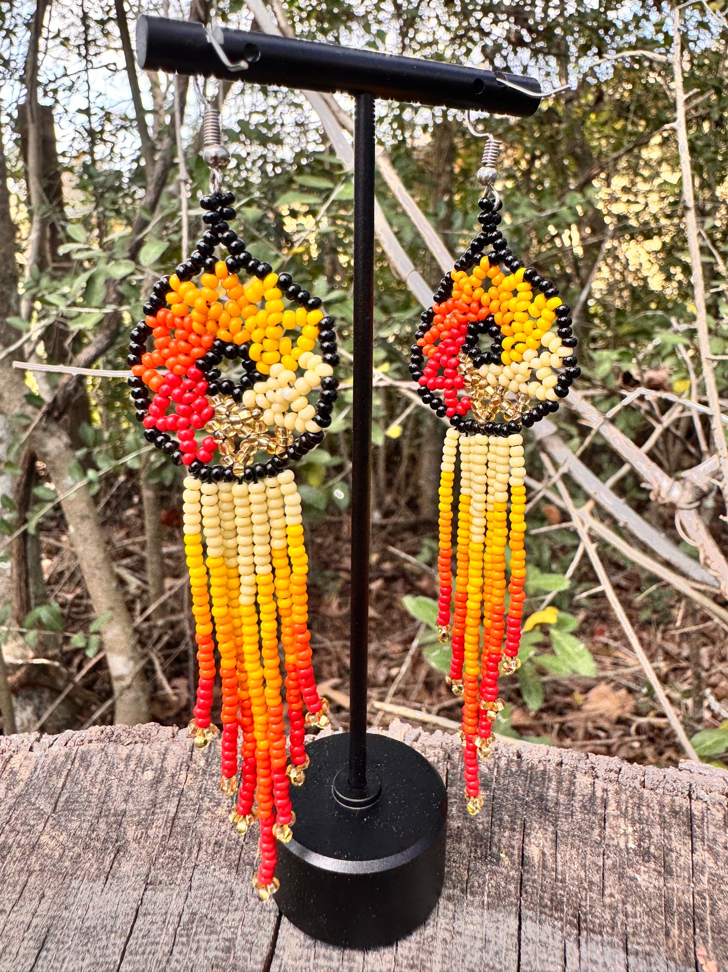 Dreamcatchers Beaded Earrings