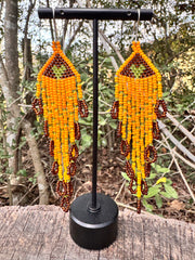 Traditional Beaded Earrings